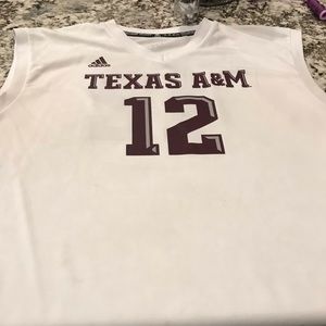 Adidas Texas A&M basketball jersey - 2xl